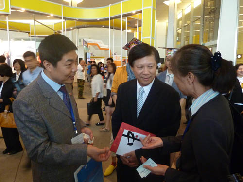 图片新闻：留学中国教育展代表团参加第九届泰国国际教育博览会3