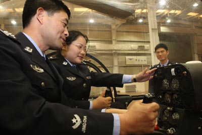 公安部警用航空机务人员培训在中国民航大学开班2