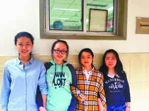 重庆外国语学校的5名室友每月制订一张考试“契约”2
