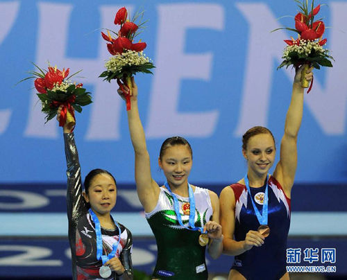 体操女子全能决赛中国夺冠，大运金牌排行榜居第二（8月16日）1