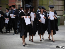 2011英国BBC:英大学毕业生失业率下降1