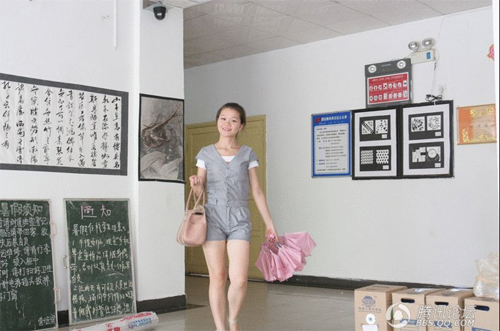 中国人的一天：美女大学生暑假备战考研(组图)12