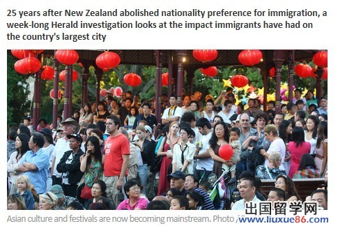 欢迎来NZ！相处融洽 亚裔移民广为新西兰人接受[1]1