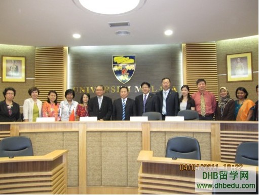 2011年4月 承德医学院成功访问马来西亚名校[1]2