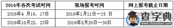 2016年10月广西自学考试报考时间已公布1