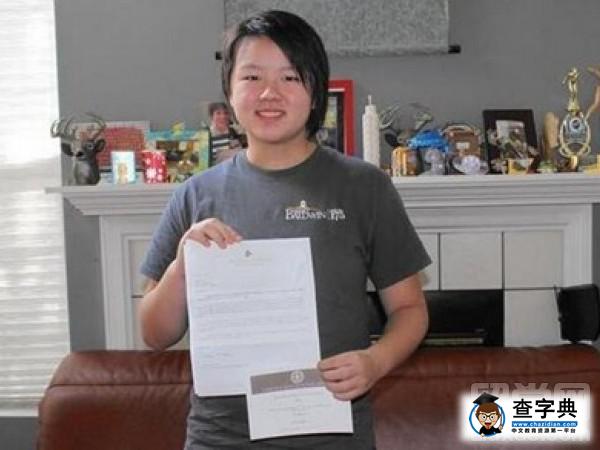 年仅13岁美国华裔女孩Kelly Li被大学录取1