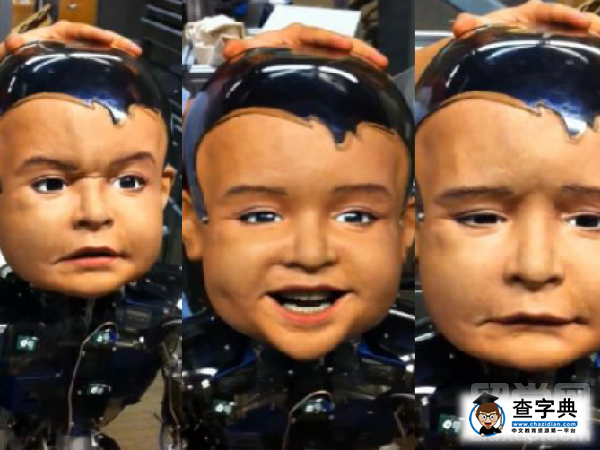 美国大学研发出机器人宝宝 表情逼真似婴儿1